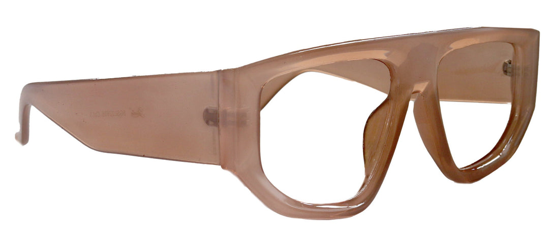 Goliath Bifocal or Non-Bifocal Brown Square Reading Glasses