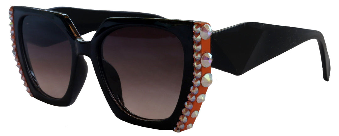 Córdoba, BLING Line Bifocal (Clear On Top) Sun Readers for Women OR Non-Bifocal Readers Sunglasses (aurora borealis) NY Fifth Avenue
