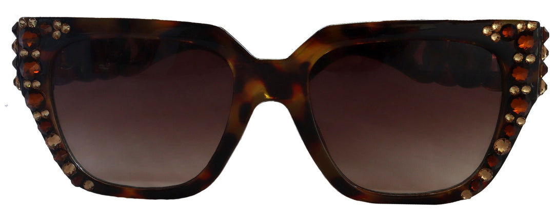 Belleville,  BLING Line Bifocal (Clear On Top) Sun Readers for Women OR Non-Bifocal Readers Sunglasses (Light Colorado) NY Fifth Avenue