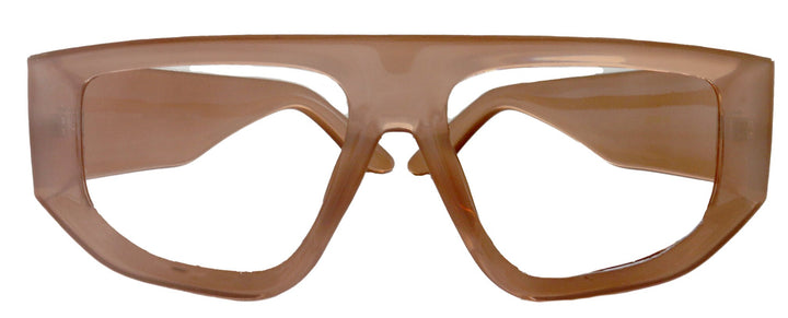 Goliath Bifocal or Non-Bifocal Brown Square Reading Glasses