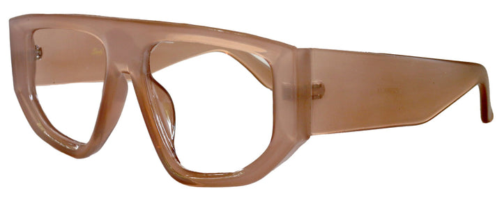 Goliath Bifocal or Non-Bifocal Brown Square Reading Glasses
