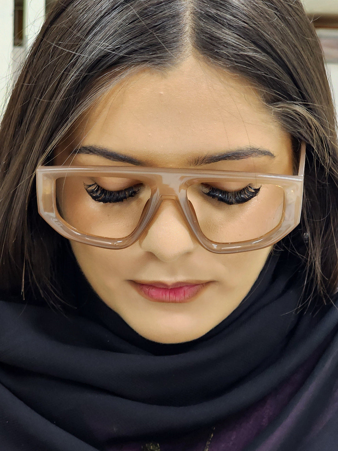 Goliath Bifocal or Non-Bifocal Brown Square Reading Glasses