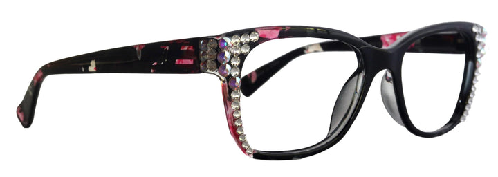 Azul Bling Reading Glasses w/ Genuine European Crystals