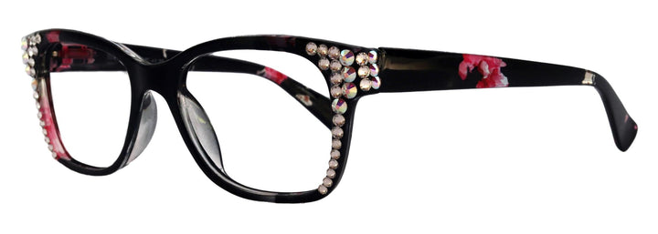 Azul Bling Reading Glasses w/ Genuine European Crystals