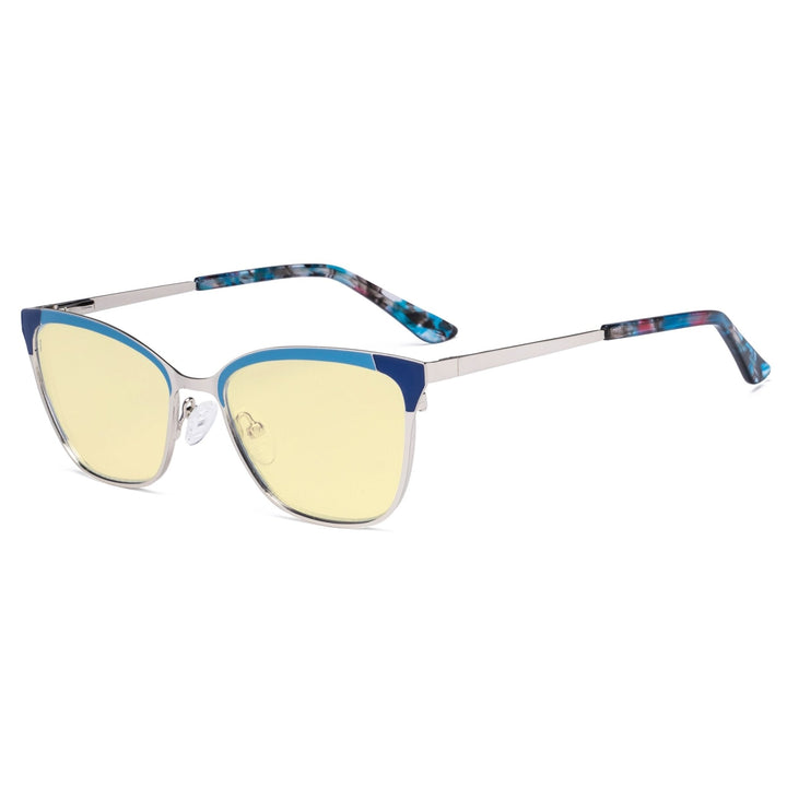 Cat-eye Blue Light Blocking Eyeglasses LX19034-BB60