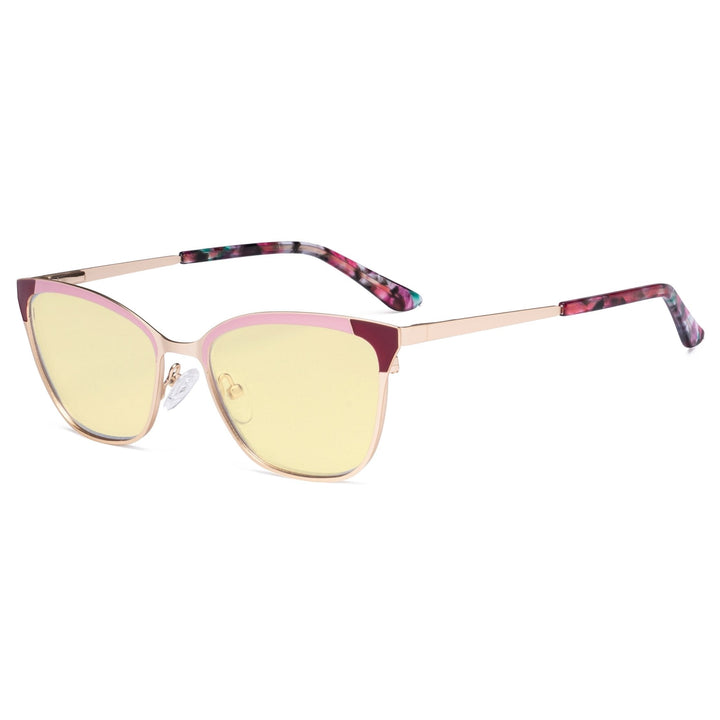 Cat-eye Blue Light Blocking Eyeglasses LX19034-BB60