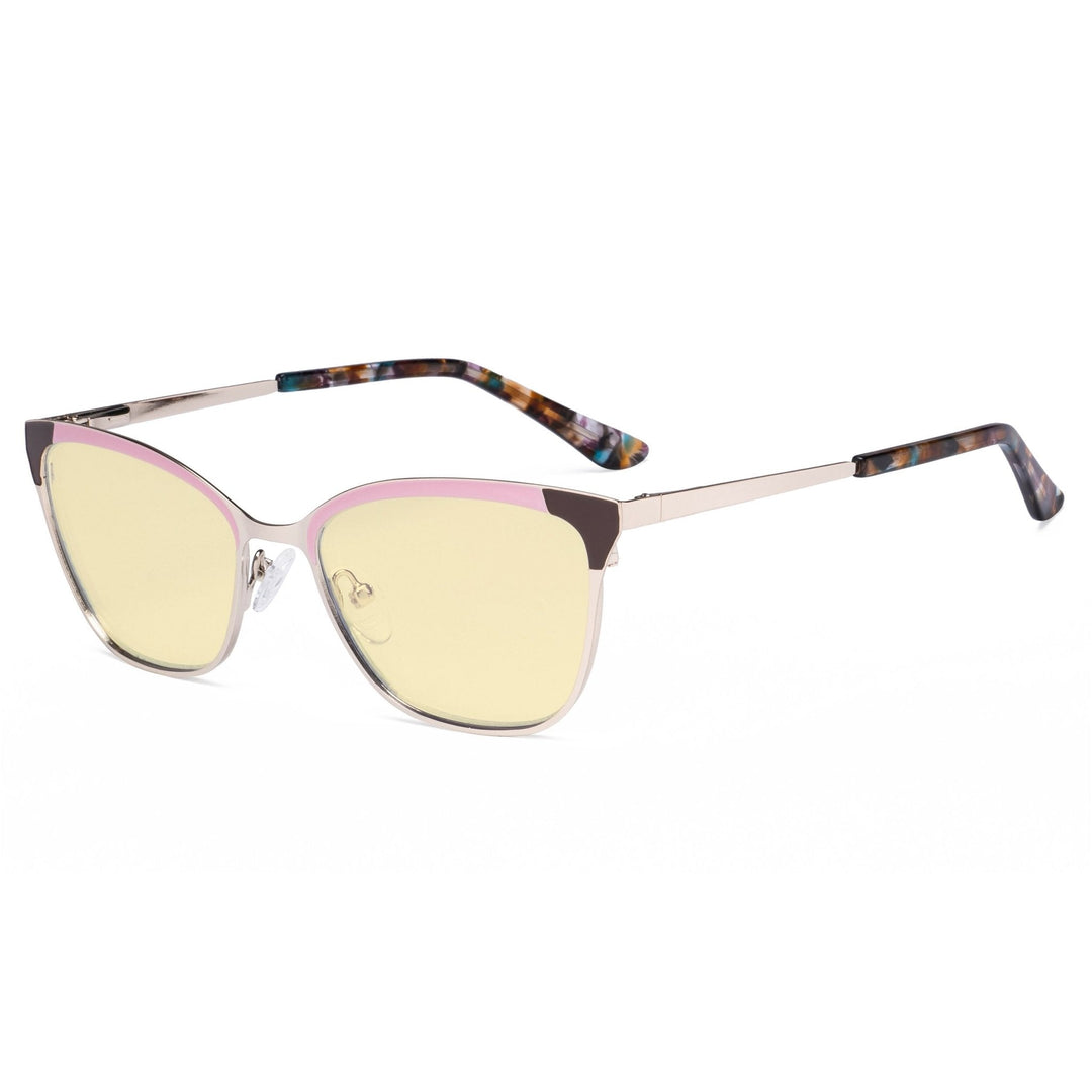 Cat-eye Blue Light Blocking Eyeglasses LX19034-BB60