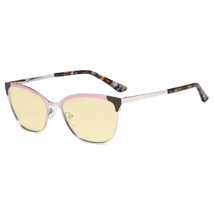 Cat-eye Blue Light Blocking Eyeglasses LX19034-BB60
