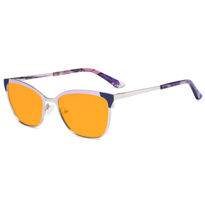 Cat-eye Blue Light Blocking Eyeglasses LX19034-BB98