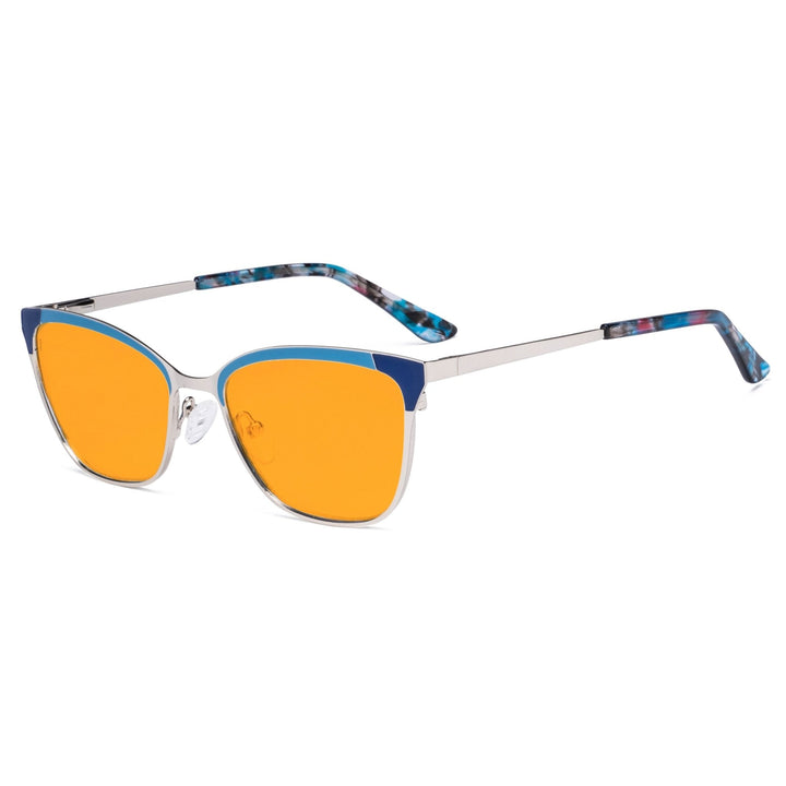 Cat-eye Blue Light Blocking Eyeglasses LX19034-BB98
