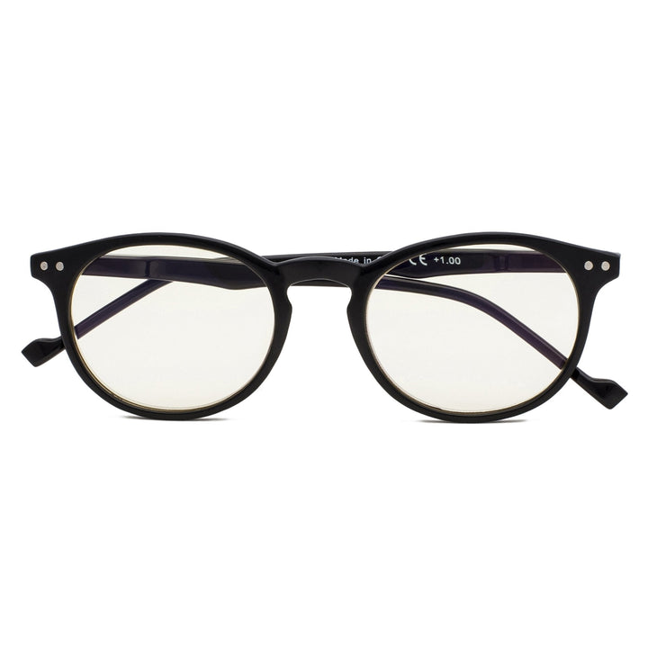 Oval Blue Light Filter Reading Glasses