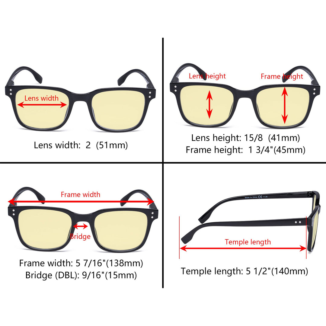 Blue Light Blocking Reading Glasses TMT1804