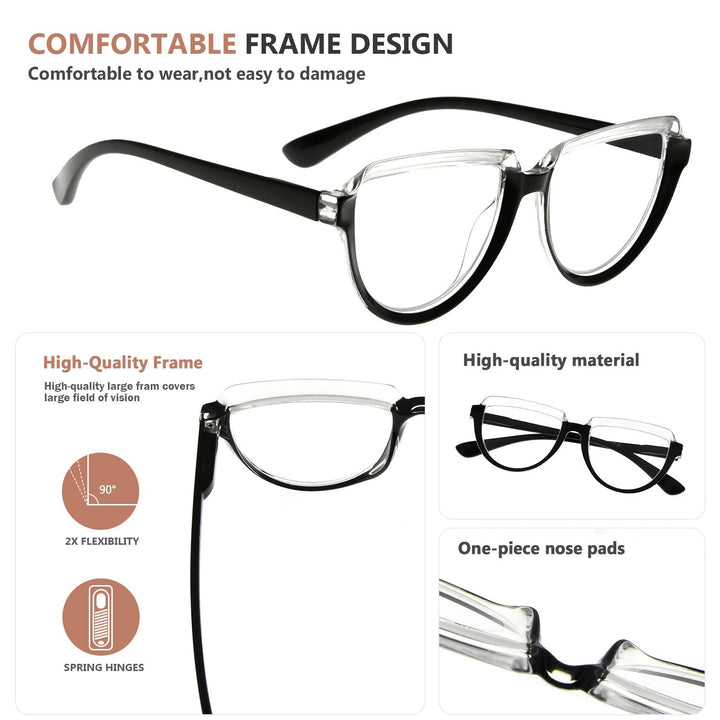 Half Moon Reading Glasses