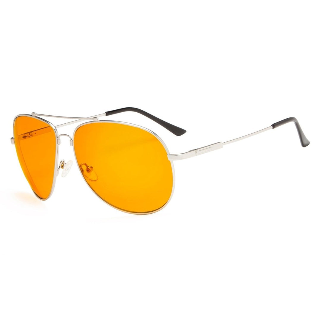Memory Titanium Blue Light Blocking Eyeglasses DS1802