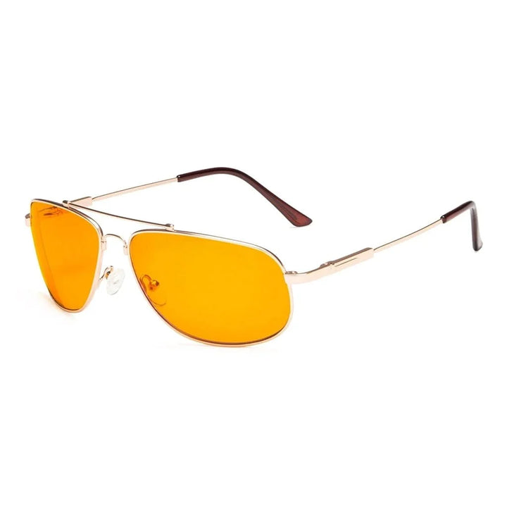 Memory Titanium Frame Blue Light Blocking Eyeglasses DS1803