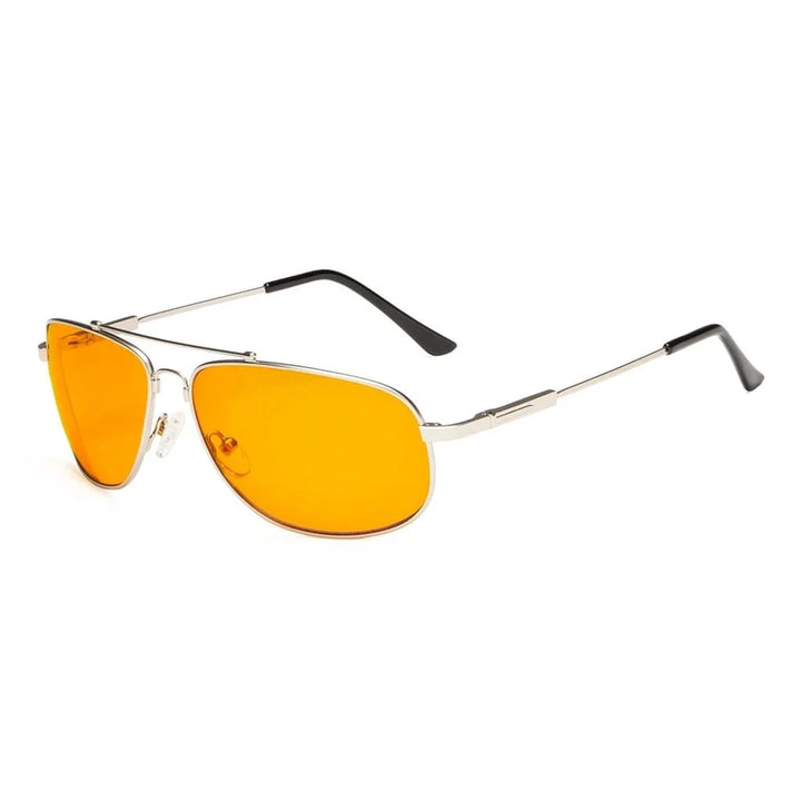 Memory Titanium Frame Blue Light Blocking Eyeglasses DS1803