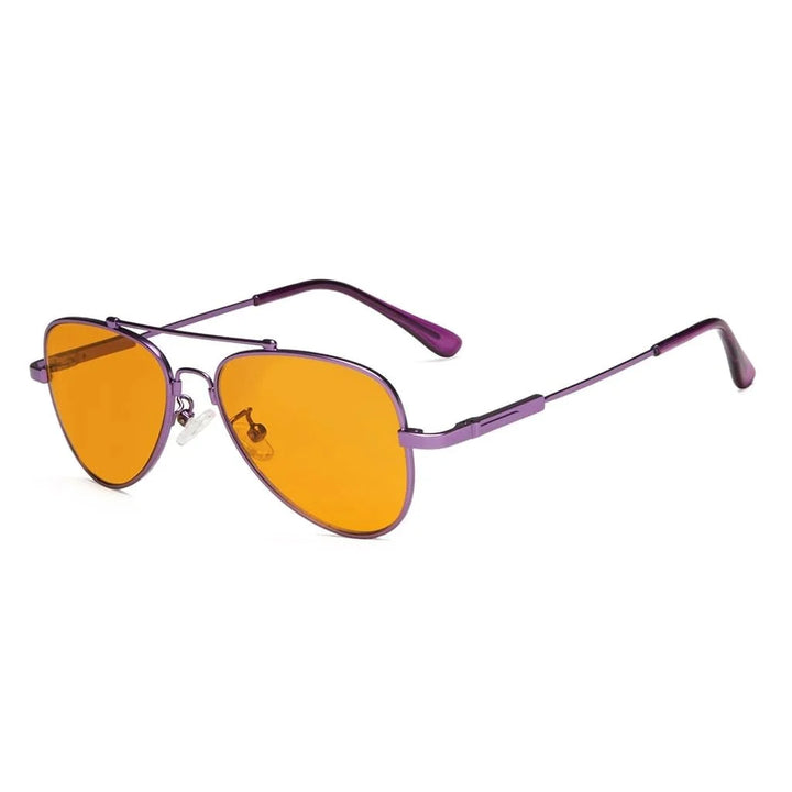 Metal Frame Blue Light Blocking Eyeglasses for Kids DSK1801