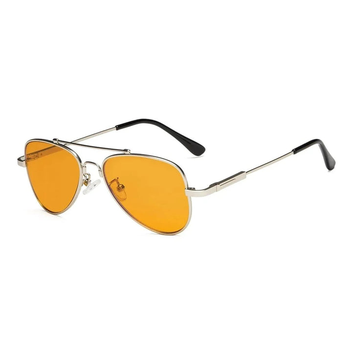 Metal Frame Blue Light Blocking Eyeglasses for Kids DSK1801