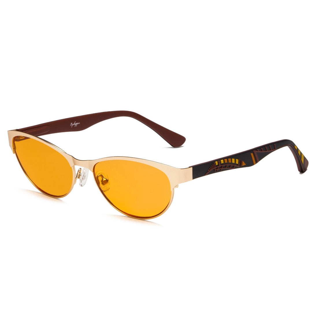 Cat-eye Blue Blocking Reading Glasses Nighttime Glasses LX17004-BB98