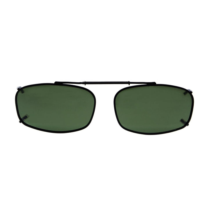 Metal Frame Polarized Lens Clip on Sunglasses C62 (52MMx32MM)