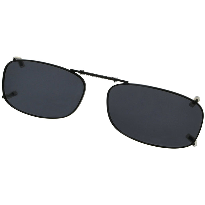 Metal Frame Polarized Lens Clip-on Sunglasses