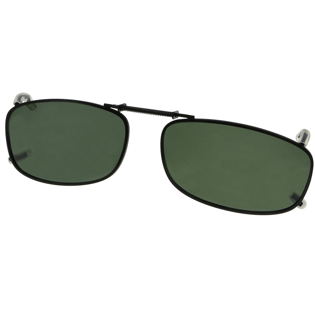 Metal Frame Polarized Lens Clip-on Sunglasses