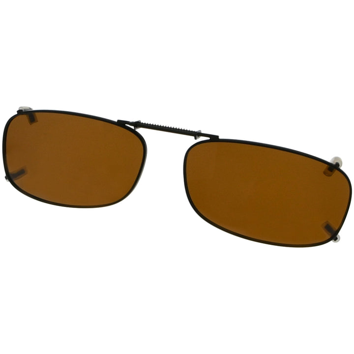 Metal Frame Polarized Lens Clip-on Sunglasses