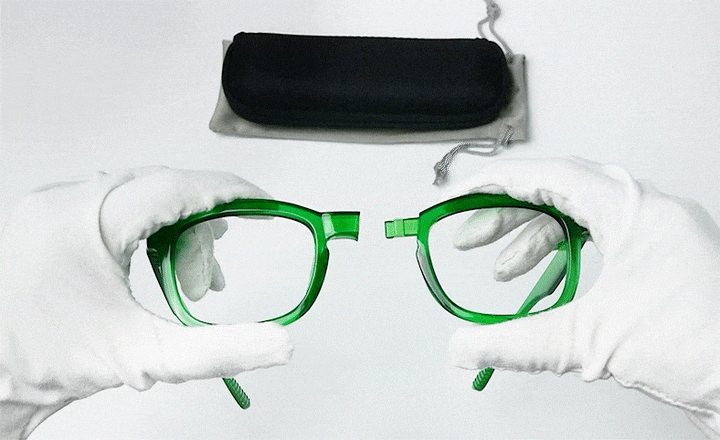 Metalless Screwless Reading Glasses with Different Strength for Each Eye PR033 (Must Buy Both Eyes)