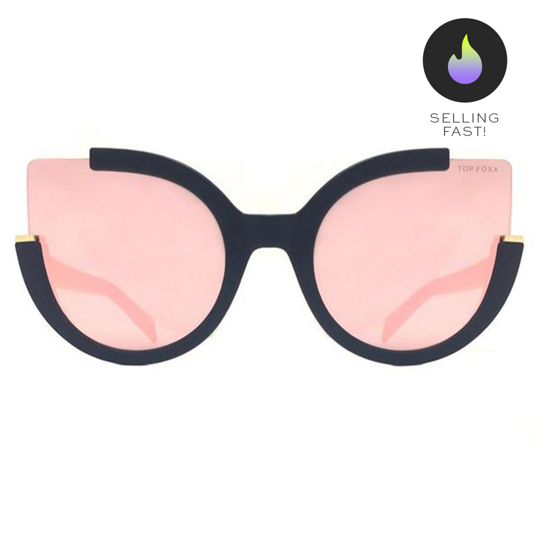 Chloe - Black - Rose Gold