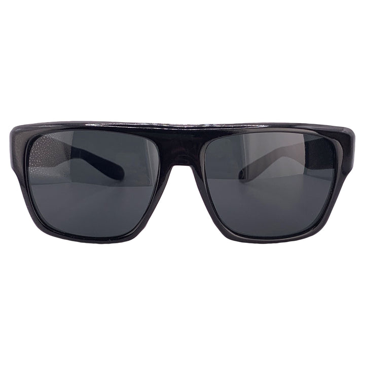 MAN DOWN Black Square Sunglasses