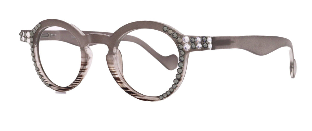 Orlando Bling Reading Glasses with Capri Diamond European Crystals