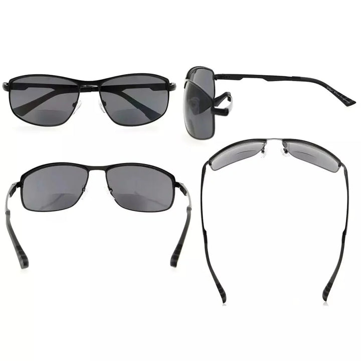 Outdoor Fashion Full-rim Bifocal Reading Sunglasses SG801