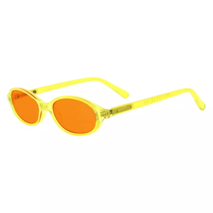 Stylish Oval Blue Light Blocking Eyeglasses for Kids DSK01