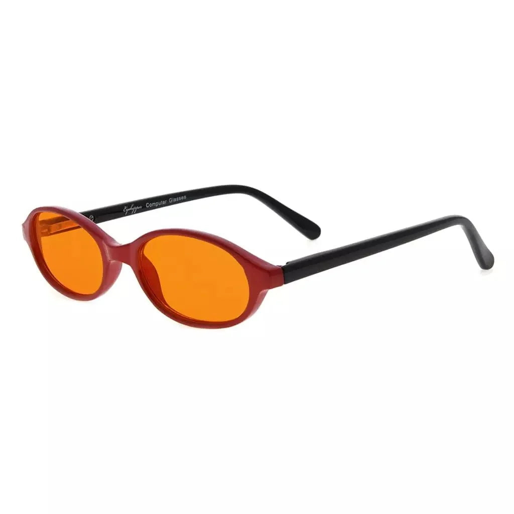 Oval Blue Light Blocking Eyeglasses for Kids DSK01