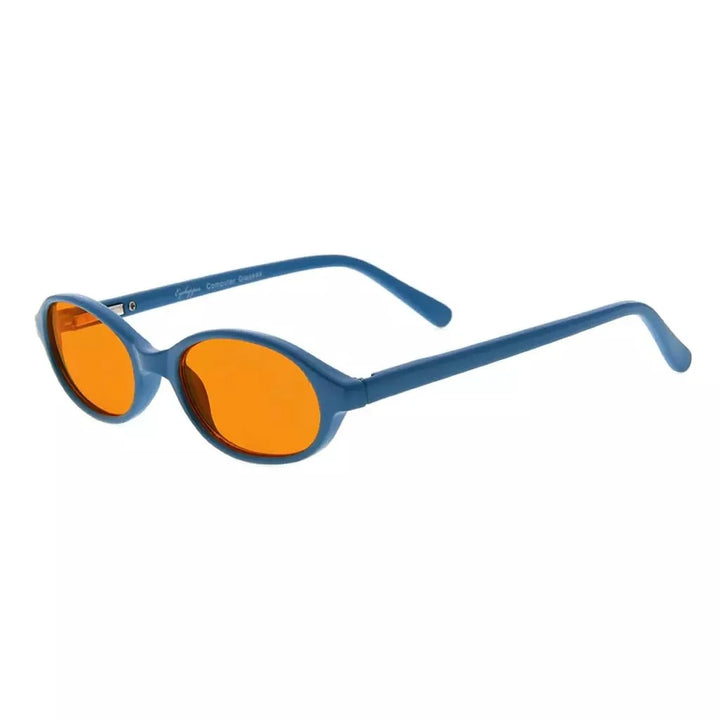 Oval Blue Light Blocking Eyeglasses for Kids DSK01