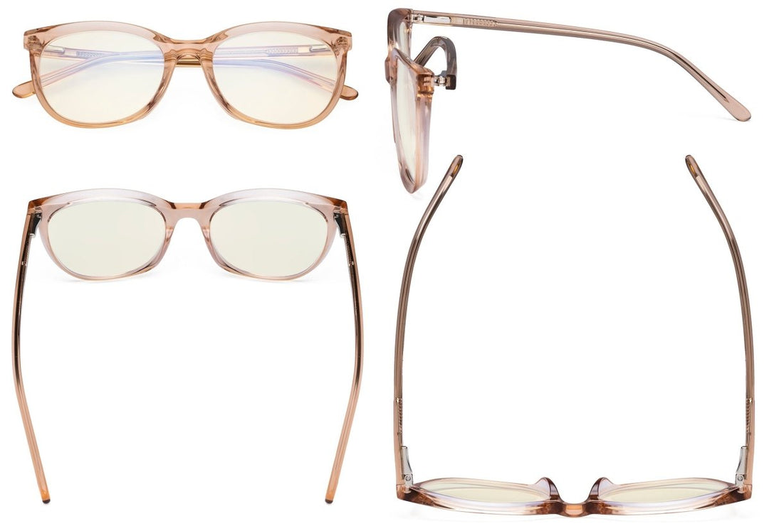 Fancy Blue Light Filter Eyeglasses BC1901-BB40