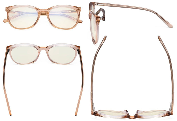 Fancy Blue Light Filter Eyeglasses BC1901-BB40