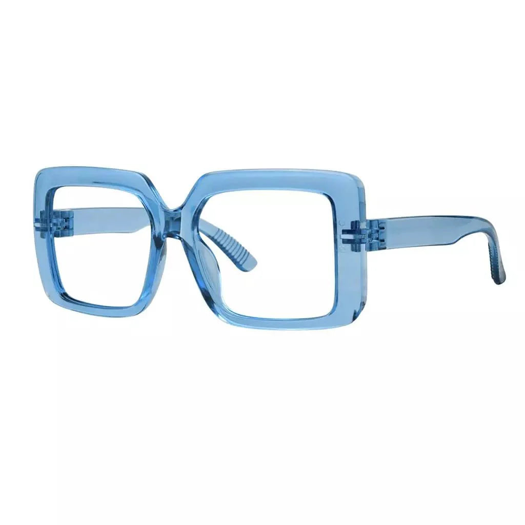 Oversized 30% Blue Light Blocking Metalless Screwless Glasses