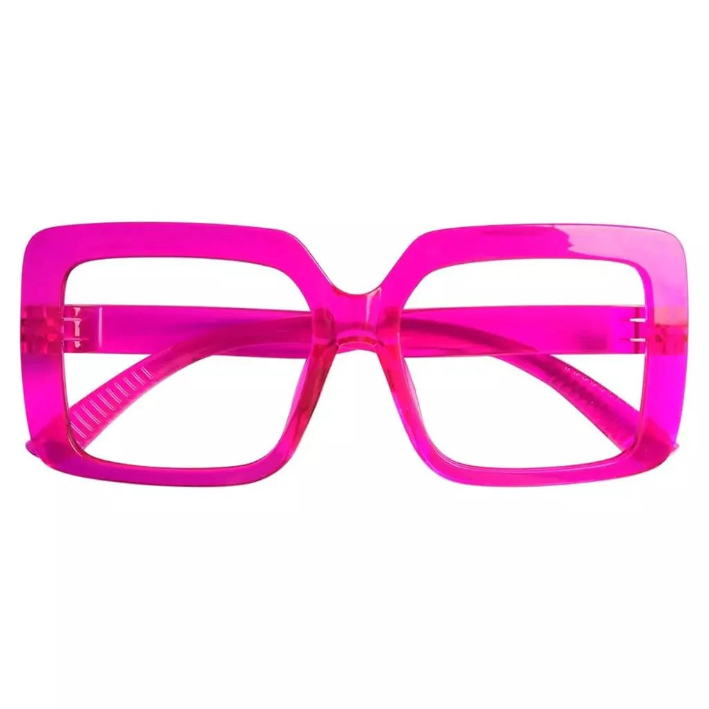 Oversized 30% Blue Light Blocking Metalless Screwless Glasses