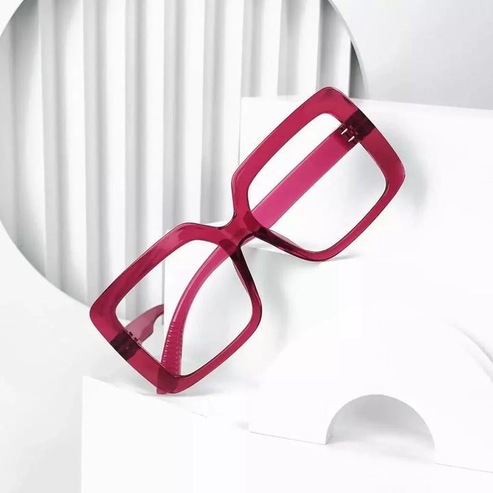 Oversized 30% Blue Light Blocking Metalless Screwless Glasses