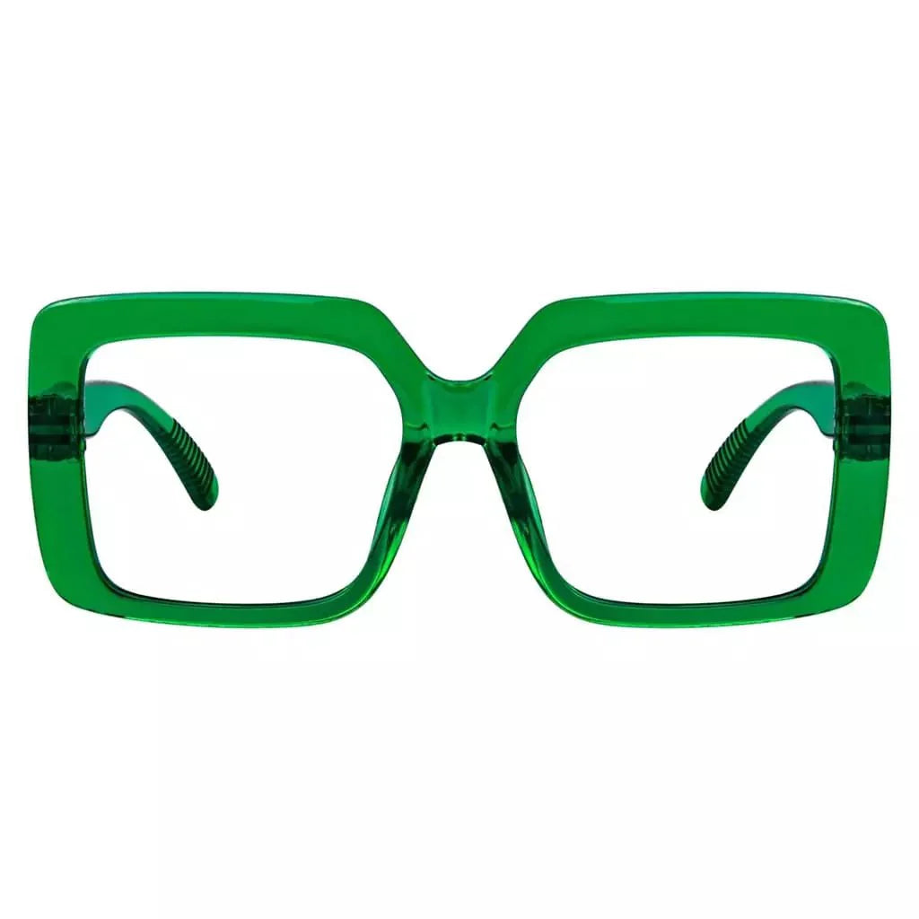 Oversized 30% Blue Light Blocking Metalless Screwless Glasses