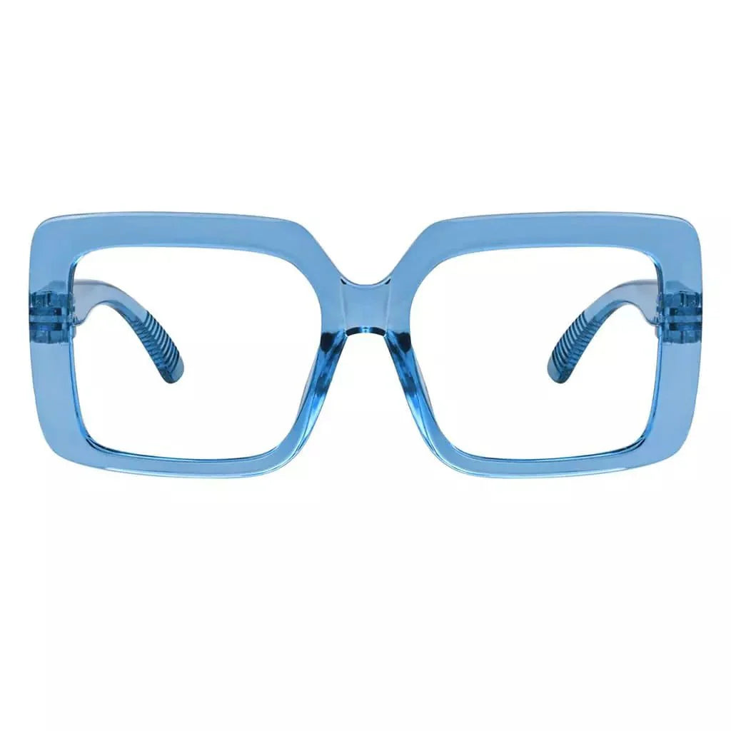 Oversized 30% Blue Light Blocking Metalless Screwless Glasses