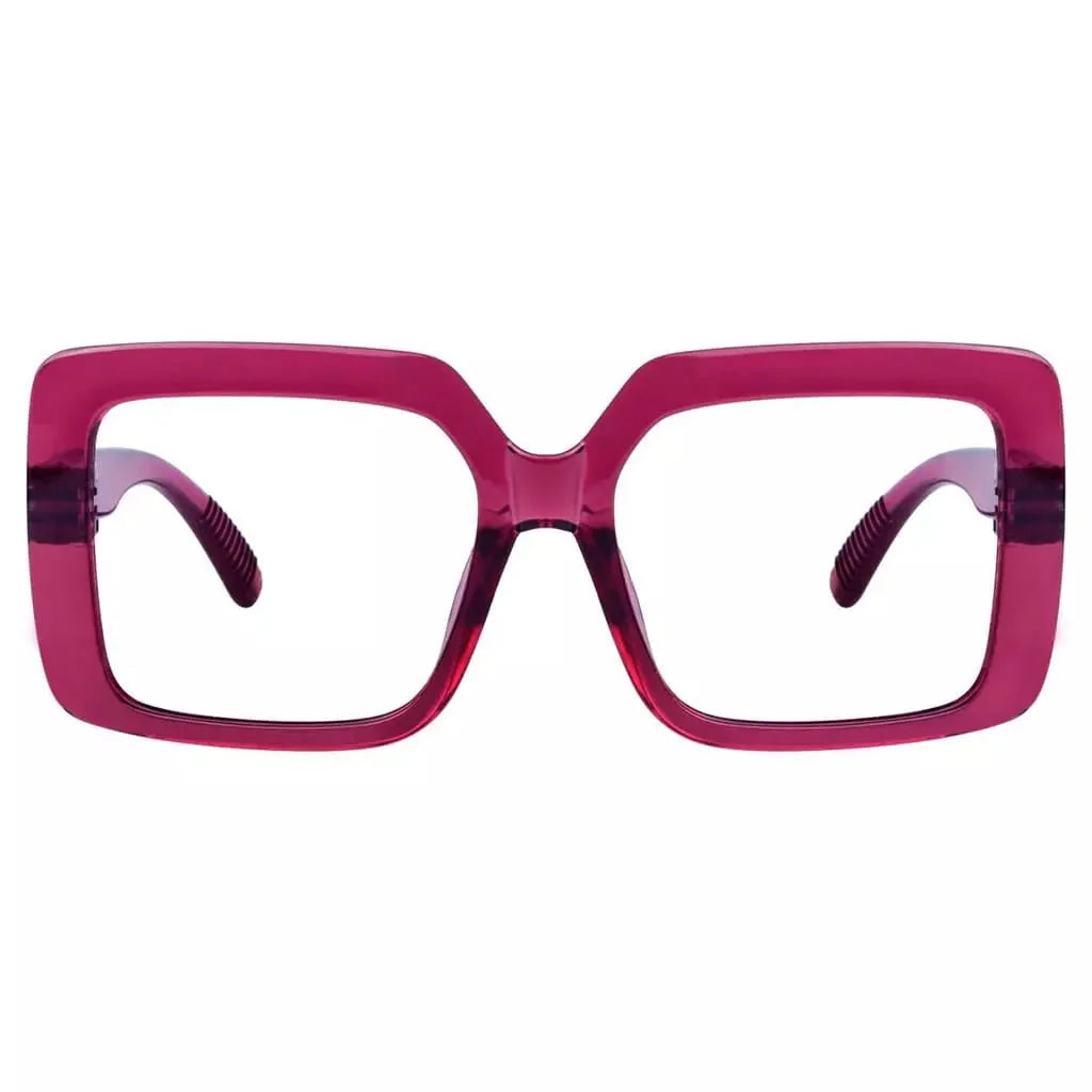 Oversized 30% Blue Light Blocking Metalless Screwless Glasses