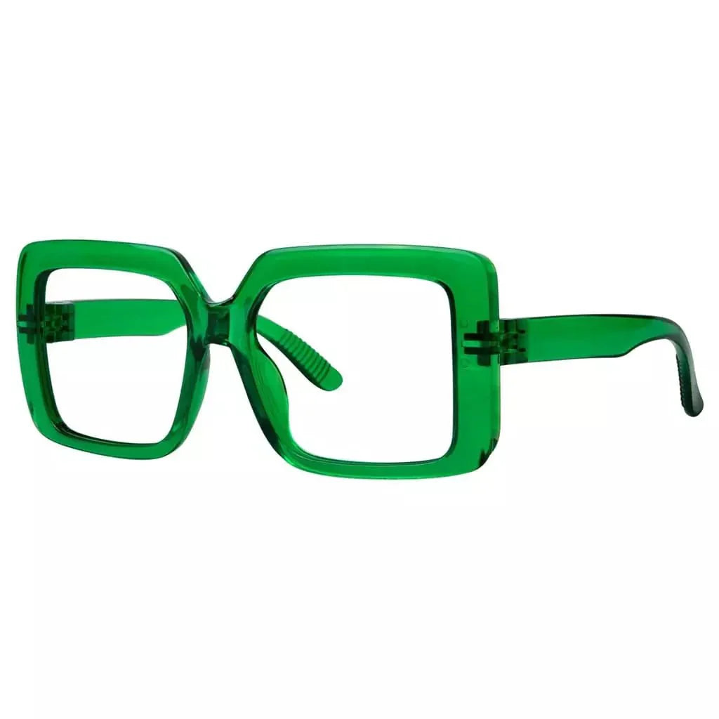 Oversized 30% Blue Light Blocking Metalless Screwless Glasses