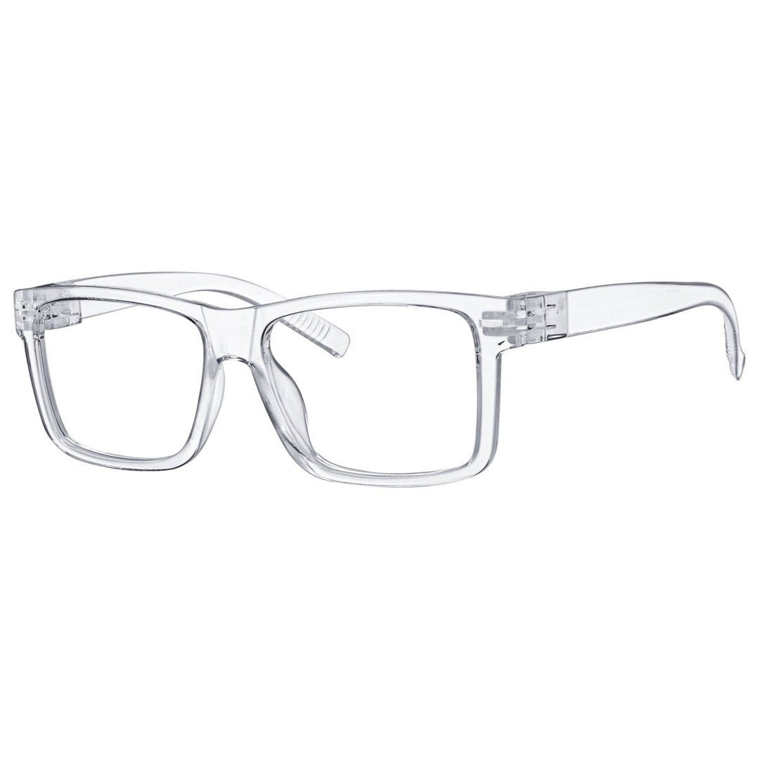 Oversized 30% Blue Light Blocking Metalless Eyeglasses
