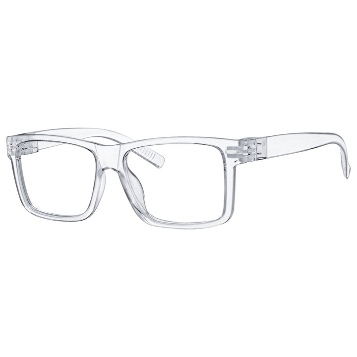 Oversized 30% Blue Light Blocking Metalless Eyeglasses