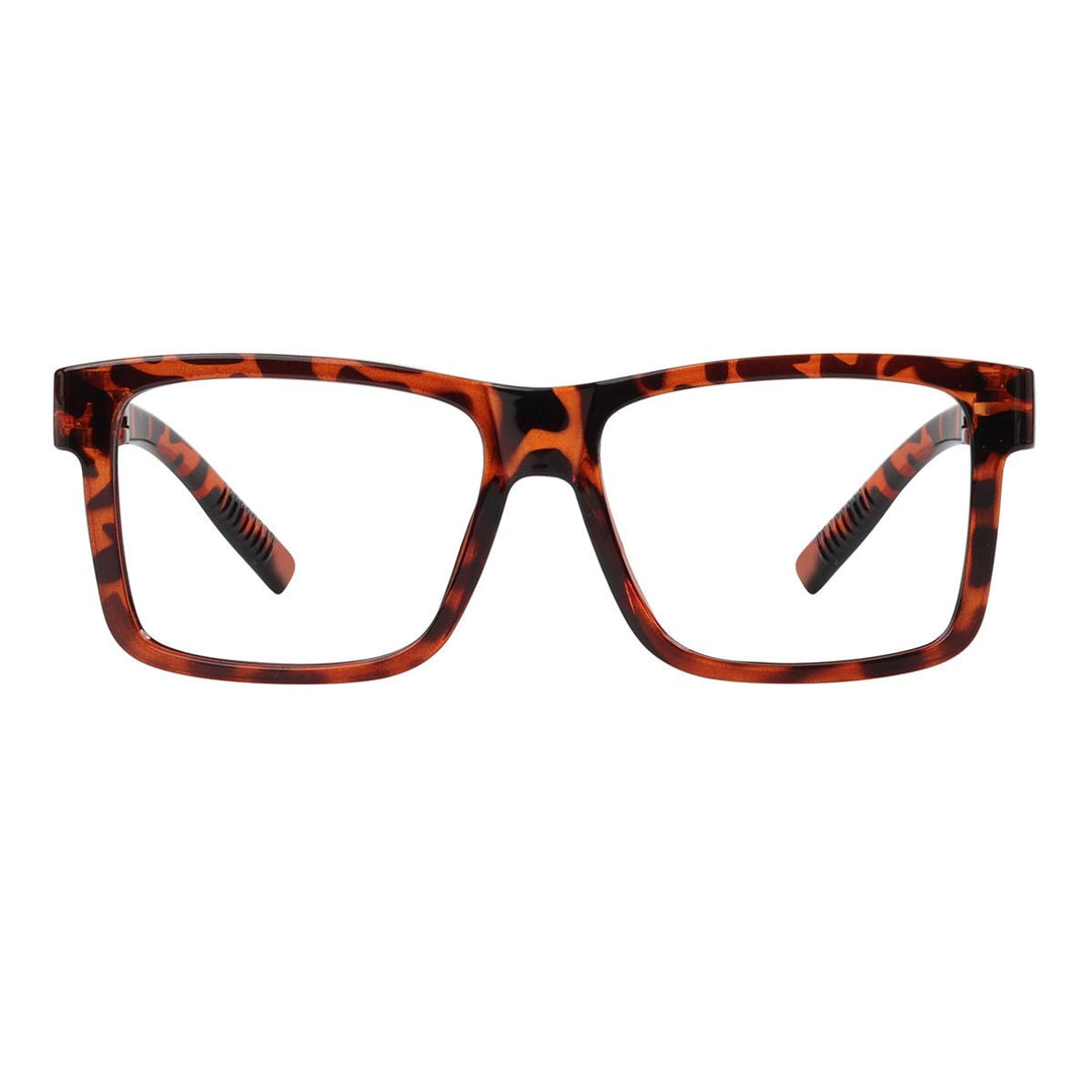 Oversized 30% Blue Light Blocking Metalless Eyeglasses