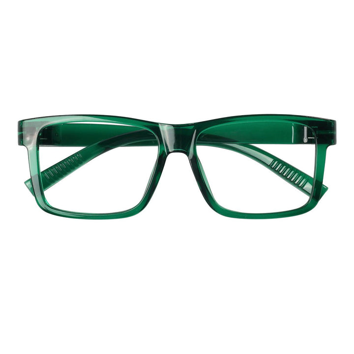 Oversized 30% Blue Light Blocking Metalless Eyeglasses