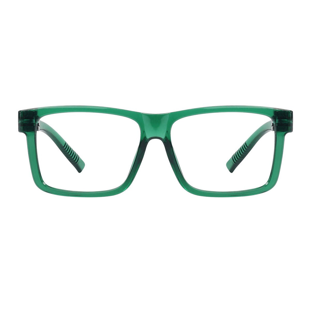 Oversized 30% Blue Light Blocking Metalless Eyeglasses