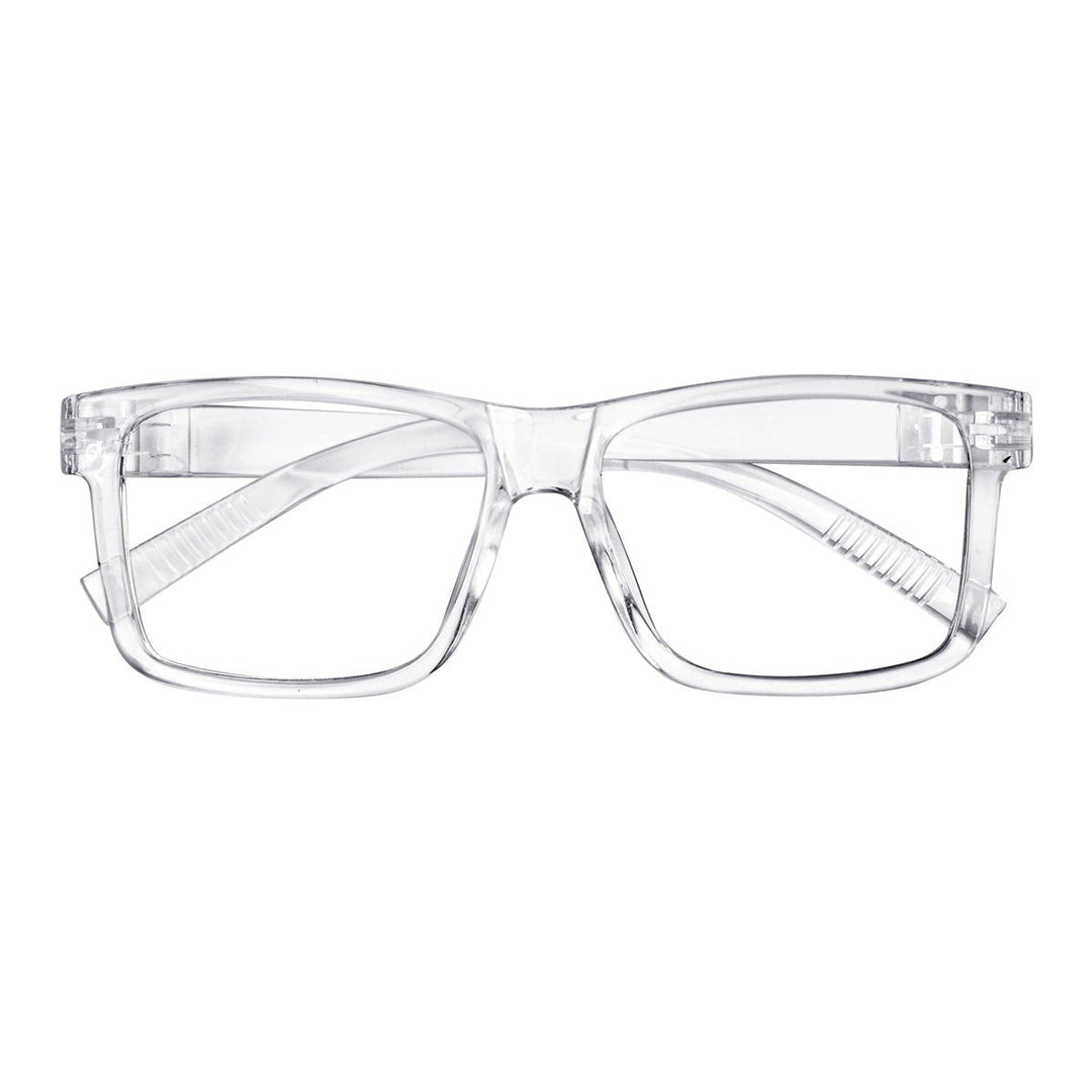 Oversized 30% Blue Light Blocking Metalless Eyeglasses